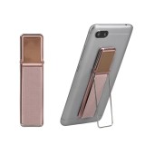 Suport Telefon Universal Kwmobile Roz, Adeziv cu Curea Deget si Inel Metalic, Compatibil iPhone, Samsung Galaxy, Google Pixel