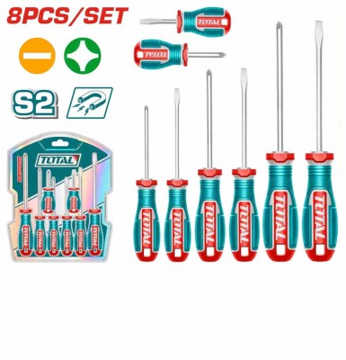 TOTAL - SET SURUBELNITE 8 PIESE PowerTool TopQuality foto