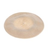 Bereta alba din lana