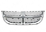 Grila masca fata Dodge Grand Caravan, 01.2011-, fata, crom/negru
