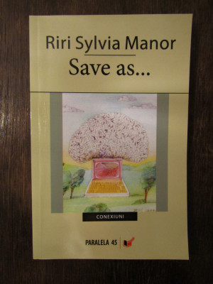 RIRI SYLVIA MANOR -Save as...( dedicatie , autograf ) foto