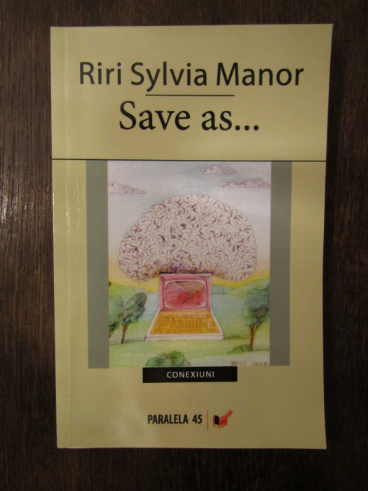 RIRI SYLVIA MANOR -Save as...( dedicatie , autograf )