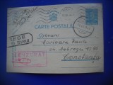 HOPCT 177 H CENZURAT SIBIU 1941-CARTE POSTALA MILITARA-REGAT-CIRCULATA
