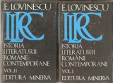 E.Lovinescu-Istoria literaturii romane contemporane 2 vol.