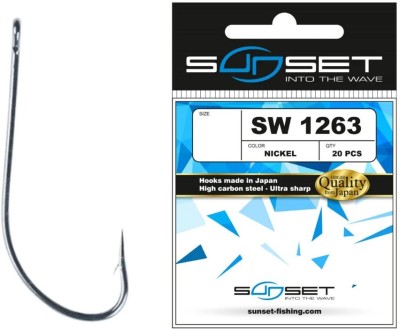Carlige Sunset Sunhooks SW 1263NI, nr.12, 20buc/plic foto