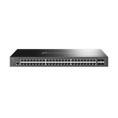 Switch 48 porturi RJ45 Gigabit, 4 x SFP Gigabit, L2 Management, 1U - TP-Link Omada SG3452 foto
