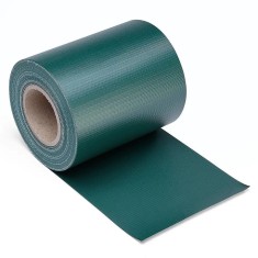 Banda protectie gard 19 cm x 50 m - PVC verde