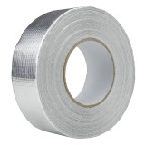 Banda adeziva din aluminiu Ranforsata pana la 90 C, intarita, 50 m