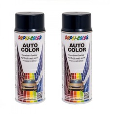 Pachet 2 x Vopsea spray auto Dacia albastru 665 Dupli Color 350 ml