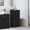 VidaXL Dulap de Baie TULUM Negru 37 x 31.5 x 82 cm Lemn compozit 880342