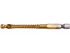 YATO Burghiu freza pentru metal 6 mm, hex 1/4, Auriu