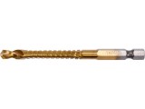 YATO Burghiu freza pentru metal 6 mm, hex 1/4, Auriu