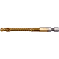 YATO Burghiu freza pentru metal 6.5 mm, hex 1/4, Auriu