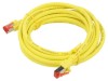 Patch cord rețea galben 3m Cat6 LSZH