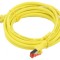 Patch cord rețea galben 3m Cat6 LSZH