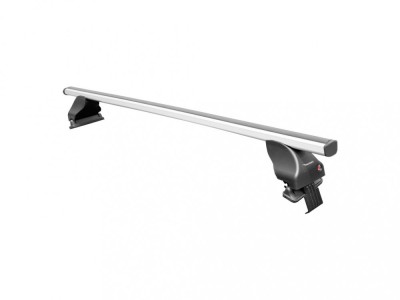 Set bare transversale portbagaj din aluminiu marca Twinny Load TL A99, kit complet cu bare, suporti si antifurt cu cheie, pentru modele cu bare longit foto