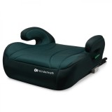 Inaltator Auto Kinderkraft I-Boost I-Size Green, 135-150 cm, Isofix, R129 Siguranta Copii, Confortabil, Husa Lavabila