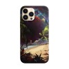 Husa compatibila cu Apple iPhone 13 Pro Max model Nebula island, Silicon, TPU, Viceversa, Transparent, Carcasa