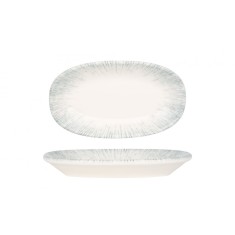 Bonna Placa de service - Iris - Por&Aring;&pound;elan - 15x8.5 cm - set de 2