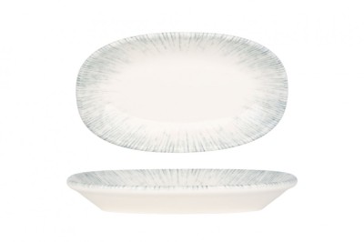 Bonna Placa de service - Iris - Por&amp;Aring;&amp;pound;elan - 19x11 cm - set de 2 foto