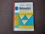 MATEMATICA Geometrie Si Trigonometrie Manual Pentru Clasa A IX -Augustin Cota