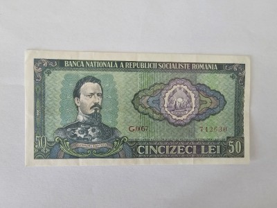 Romania 50 Lei 1966 Noua foto