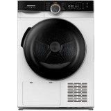 Uscator de rufe cu pompa de caldura Heinner HHPD-M10K3A+++, Capacitate de incarcare 10 kg, Clasa C, motor inverter, 14 programe, Control touch, Alb