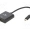 Adaptor HDMI 1.4 USB-C 0,15m GEMBIRD negru