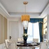 Greelustr Candelabru JZD-D23, Candelabru modern din cristal, 3 randuri, pentru sufragerie, bucatarie