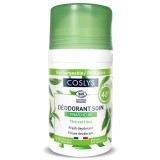 Deodorant BIO proaspat cu parfum de ceai verde si menta Coslys