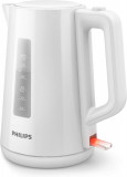 Fierbator de apa Philips Capacitate de 1.7 L Cu indicator de control Alb - CA NOU