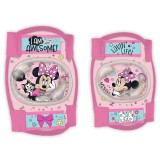 Set cotiere si genunchiere pentru copii Minnie Mouse