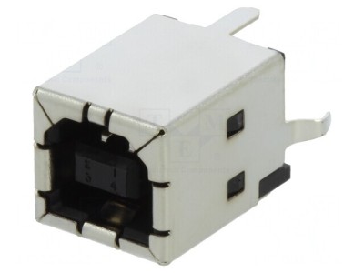 Conector USB Tip B Vertical T/H foto