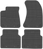Covorase Cauciuc Interior Premium Frogum Audi A8 D4 2010-2017, Dedicate, Margine Inaltata, Fixare Podea