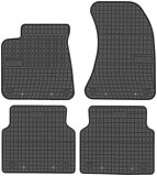 Covorase Cauciuc Interior Premium Frogum Audi A8 D4 2010-2017, Dedicate, Margine Inaltata, Fixare Podea