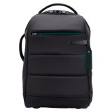 Rucsac troller BESTLIFE Cplus, 43x32x21cm, compartiment tableta si laptop 15.6 inch, negru/gri petro