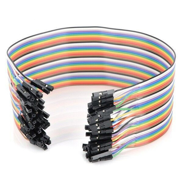 10 cabluri de 30cm dupont MAMA-MAMA female-fema Arduino cablu breadboard (c.163)
