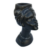 Cumpara ieftin Vaza decorativa, Africana, 30 cm, Negru, 468H-2