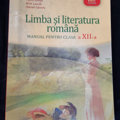 LIMBA SI LITERATURA ROMANA CLASA A XII A COSTACHE IONITA LASCAR ,EDITURA ART