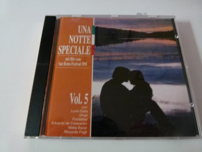 Una notte speciale, cd foto
