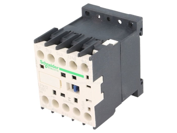 Contactor 3P 24VDC 12A 690V