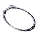 Rama proiectoare ceata Vw Transporter (T5), 10.2009-2015, parte montare stanga, cromata, 956929-5, Aftermarket