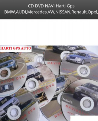 CD DVD NAVI Harti Navigatie Gps BMW,AUDI,Mercedes,VW,NISSAN,Renault,Opel,Toyota foto