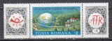 ROMANIA 1989 LP 1225 a ZIUA MARCII POSTALE ROMANESTI SERIE MNH, Nestampilat