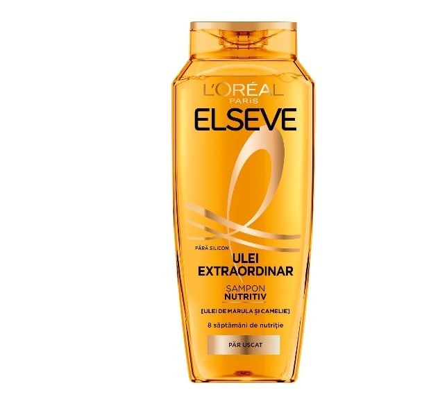 Sampon L&#039;Oreal Paris Elseve Ulei Extraordinar pentru par uscat, 400 ml