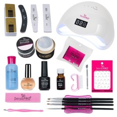 Kit Unghii Gel Manichiura French SensoPRO Milano - Promotie #03