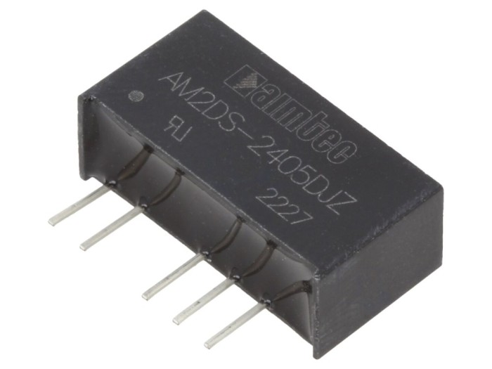 Convertor DC/DC 2W 24V la 5V/-5V