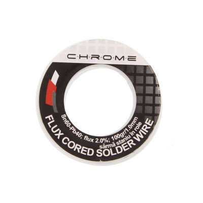 Fludor Chrome, 100 gr, diametru 1 mm foto