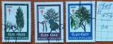 FINLANDA-1969-'' CRUCE-ROSIE''-FLORA-Serie completa-stampilat'' -Vezi-Scan