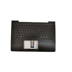 Carcasa superioara palmrest cu tastatura iluminata Laptop, Lenovo, IdeaPad 300S-14ISK, 500S-14ISK, 5cb0j33245, layout rusesc